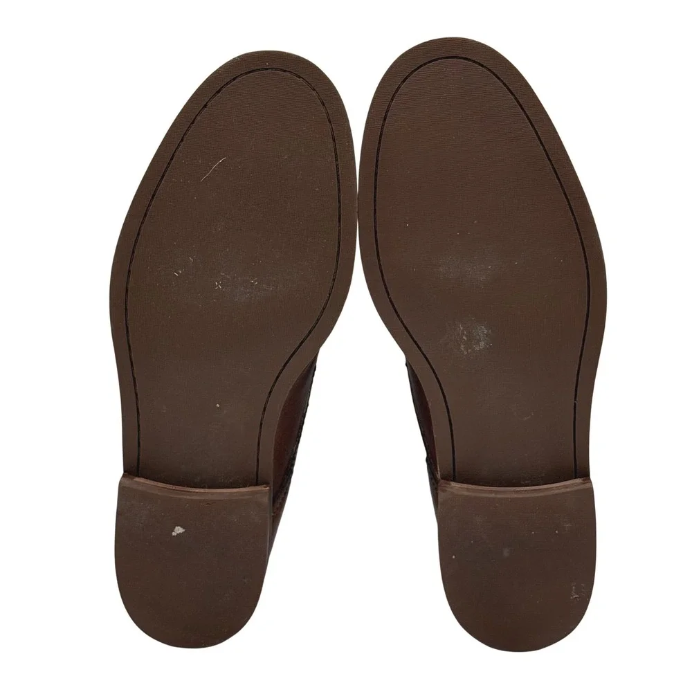 Cole Haan C11847 Chukka‎ Boots Mens 11 Brown Leather Casual Dress Lace Up